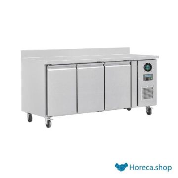 3-door workbench with freezer and rear stand 417ltr