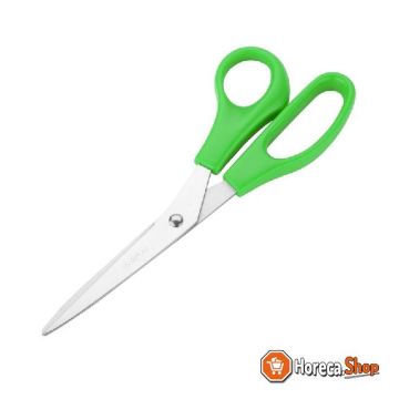 Color coded scissors green