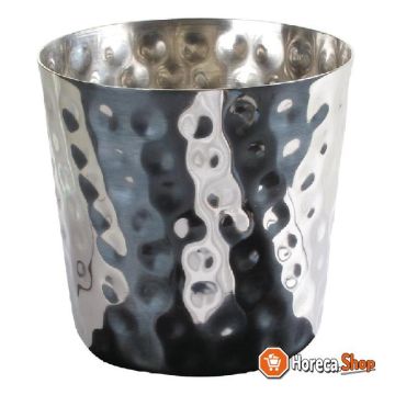 Stainless steel cup for chips