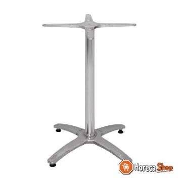 Aluminum table base with 4 legs