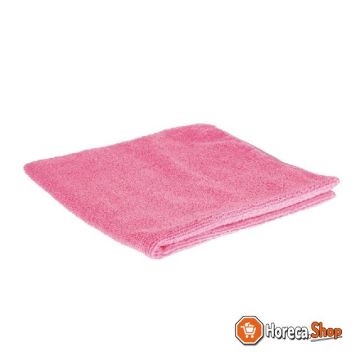 Microfibre cloths pink