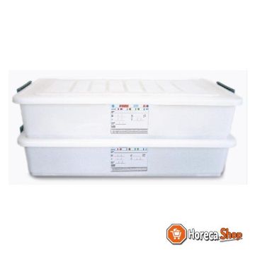 Stock food container with lid 40ltr
