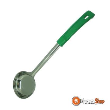 Vogue color coded serving spoon green 12cl