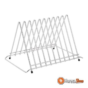 Stainless steel cutting board rack 10x 30mm