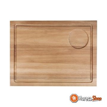 Acacia wood steak board large without insert