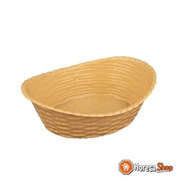 Kristallon oval table basket 26x21.5mm