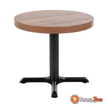 Round table top urban dark 60cm
