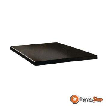 Topalit classic line vierkant tafelblad cyprus metal 60cm