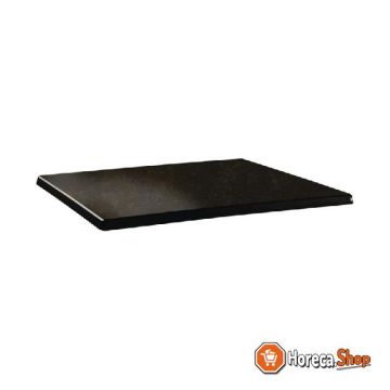 Topalit classic line rechthoekig tafelblad cyprus metal 110x70cm