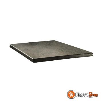 Topalit classic line vierkant tafelblad beton 70cm
