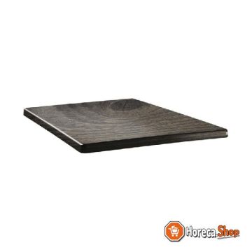 Topalit classic line vierkant tafelblad hout 60cm