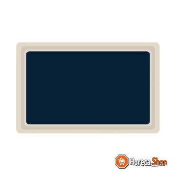 Polyester dienblad gn 1 1 530 x 325mm blauw