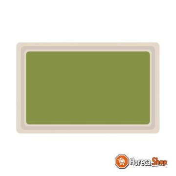 Polyester dienblad gn 1 1 53x32,5cm groen