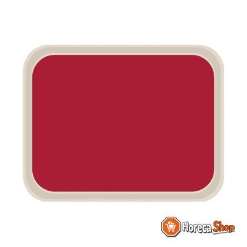 America polyester dienblad 46 x 36cm rood