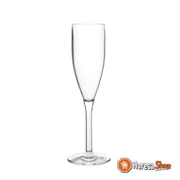 Kristallon polycarbonate champagne glasses 21cl