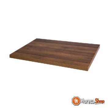 Voorgeboord rechthoekig tafelblad rustic oak 1100x700mm