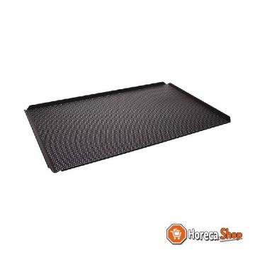 Perforated non-stick baking tray with tyneck coating 53x32.5cm