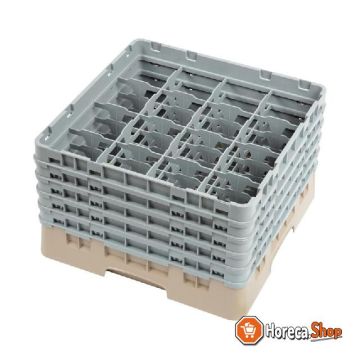 Camrack dishwashing basket with 16 compartments, max. glass height 25.7 cm