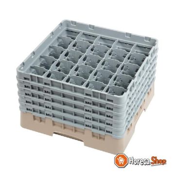 Camrack dishwashing basket with 25 compartments, max. glass height 25.7 cm