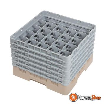 Camrack dishwasher basket with 25 compartments, max. glass height 29.8 cm