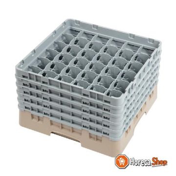 Camrack dishwashing basket with 36 compartments max. glass height 25.7 cm