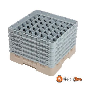 Camrack dishwasher basket with 49 compartments, max. glass height 29.8 cm
