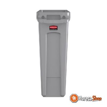 Slim jim container with air slots 87ltr
