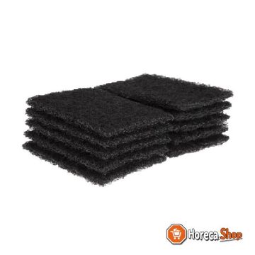 Scourer for grill plate