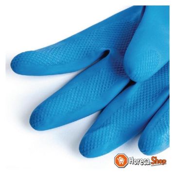 Vital 165 waterdichte handschoenen voor voedselbereiding blauw - xl (1 paar)