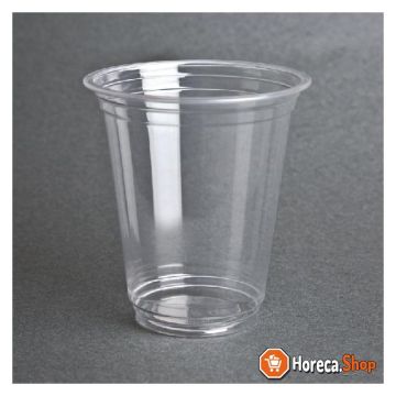 Fiesta green compostable pla soft drink cups 34cl