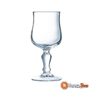Normandie tempered wine glasses 16cl