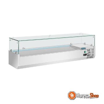 Design refrigerated display case 5x gn1   3 and 1x gn1   2