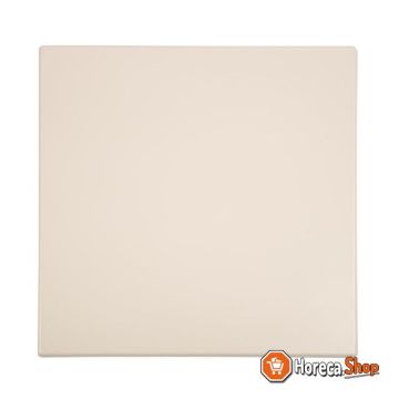 Plateau de table carré  blanc 60cm