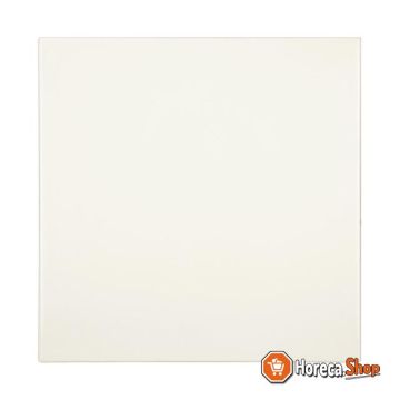 Vierkant tafelblad wit 70cm