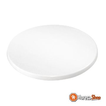 Plateau de table rond  blanc 60cm