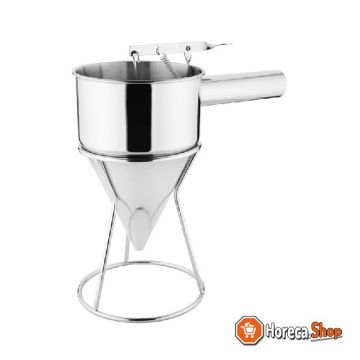 Stainless steel funnel 1.3l
