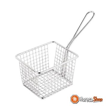 Stainless steel fries basket large