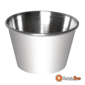Stainless steel sauce dishes 11.5cl