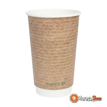 Composteerbare koffiebekers 455ml (400 stuks)