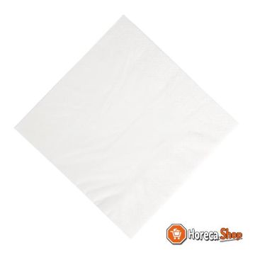 Dinner napkin 40x40cm white