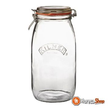 Weck jar with clip closure 3ltr