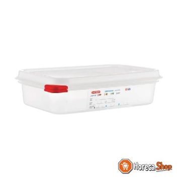 Gn1   4 food box with lid 1.8ltr
