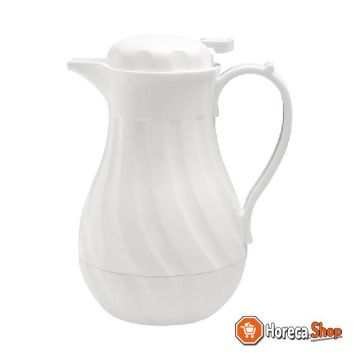 Swirl vacuum jug white 2ltr