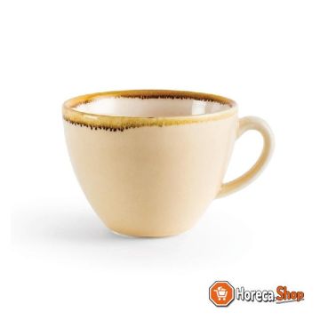 Ofen cappuccino tassen sandstein 23cl