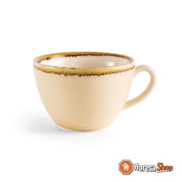 Kiln cappuccino cups sandstone 34cl