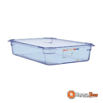 Abs blue gn1   1 boîte alimentaire 100mm