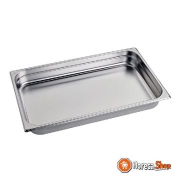 Stainless steel gn1   1 tray 65mm