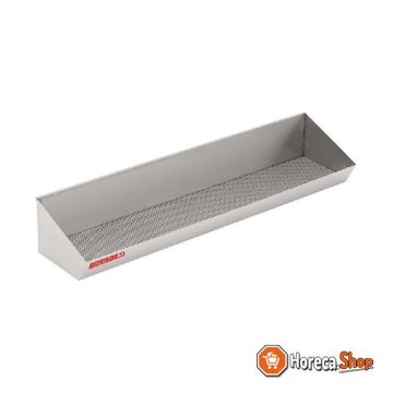 Stainless steel chips scoop tray 60x28x20cm