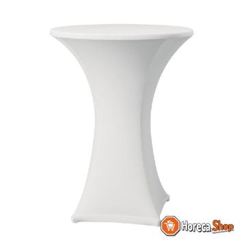 Table skirt samba white