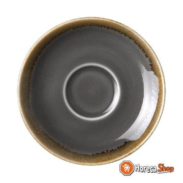 Kiln espresso dishes gray 11.5 cm